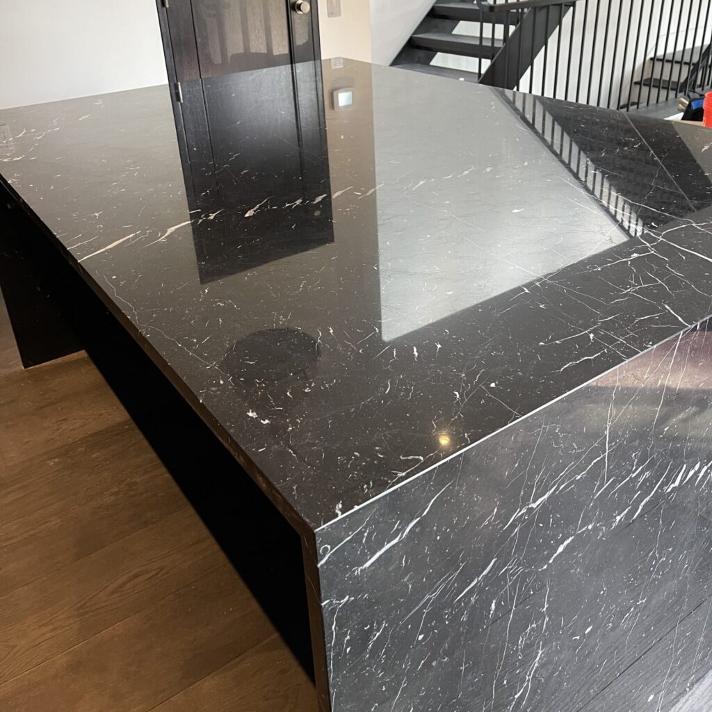 The after picture of Sealstone Services cleaning and polishing process.